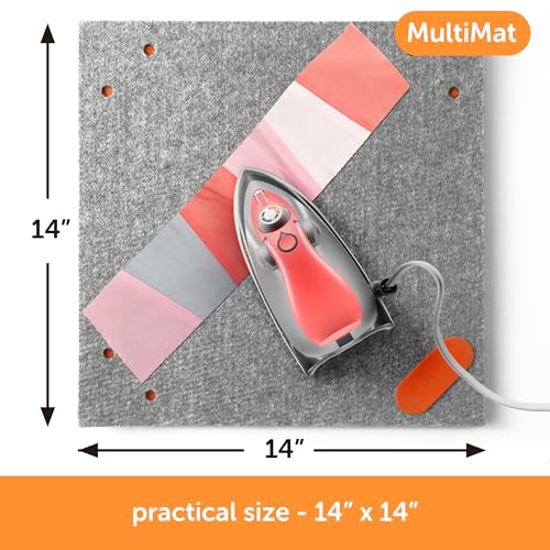 Image of oliso MultiMat Wool Pressing Mat - 14 in x 14 in for Quilting