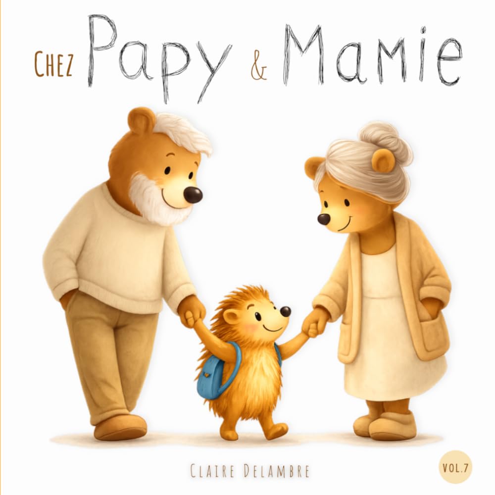 Chez Papy et Mamie: Livre illustré pour enfants dès 2 ans - Une histoire tendre sur les grands-parents, les moments chez Papy et Mamie et les ... du soir (Des petits pas pour grandir)
