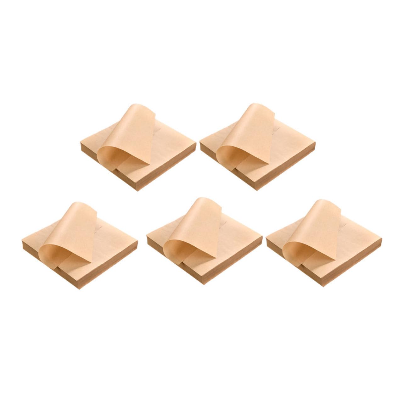 STOBAZA Fried Food Paper Pad Snack Mat Wrapping Paper Party Supplies 500 Sheets Kitchen Oil