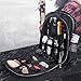 Produktbild LSJZZ Vielseitig Travel Cosmetic Bag - Makeup Werkzeugtasche Barber Rucksack-Spielraum-Rucksack Kosmetischer Aufbewahrungsbehälter-wasserdichte Aufbewahrungstasche Rucksack