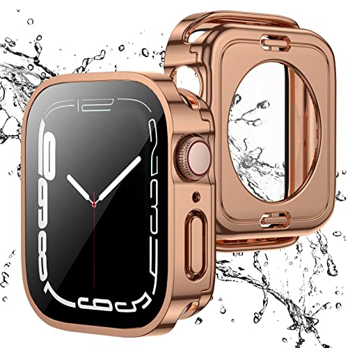 GEITOO Ή Apple Watch P[X Series 9/8/7 41mm AbvEHb` PCf+9HdxKX h ho ̌^ x ϋv ϏՌ 2 in 1 Od\Sʕی ȒP E₷ iWatch 41