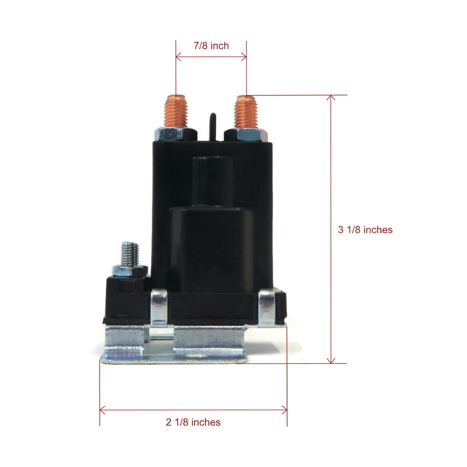 New Relay Solenoid for Western Fisher Meyers Snowplows 4 Post w/ Hardware