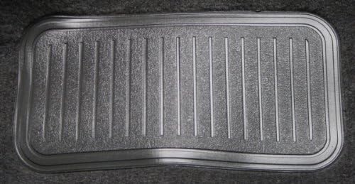 Miniatura 2 de Alfombra automotriz compatible con Nissan King 1987 a 1997 o camioneta de cabina extendida (8078-pelo de corte de felpa gris oscuro)