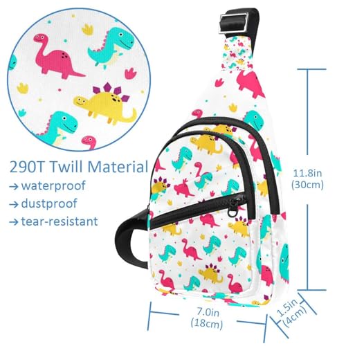 Bolsa impermeable para el pecho que protege tus cosas con un diseño de perro 5
