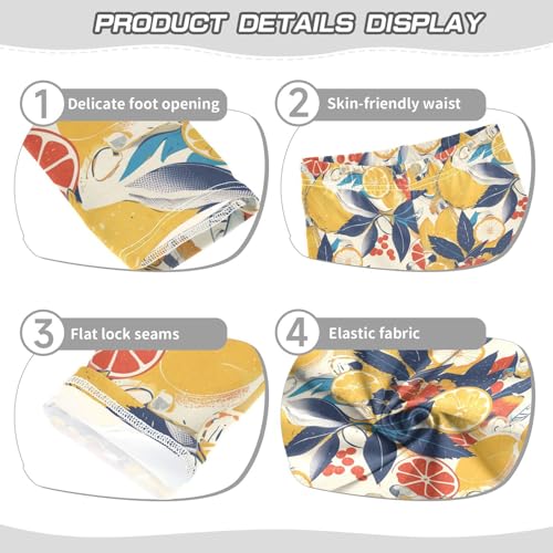 Floral Indonesian Batik Motif Kids Girl's Cotton Pants Fashion High Waisted Dance Pants Sports3