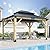 GARTOO 11’x13’ Outdoor Wooden Gazebo - Patio Galvanized Steel Gazebo with Double Vented Roof, Heavy-Duty Cedar Wooden Gazebo for Garden, Lawn, Poolside, Backyard Deck