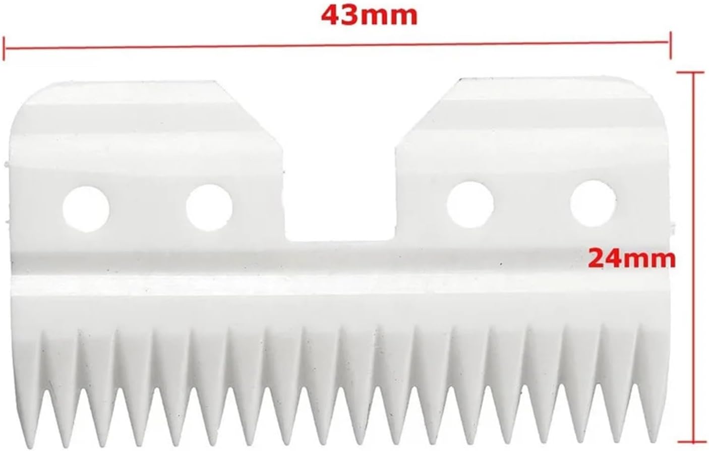 eufeifeiegds 10pcs/lot 18 Teeth Ceramic Edge Carbon Coated Steel P