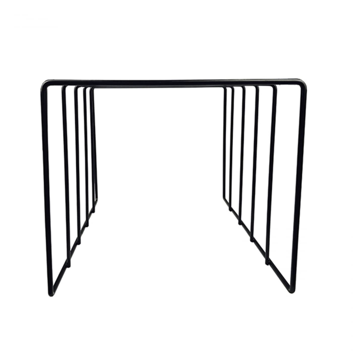 VDD Rack de stockage design vinyle LP rack de disques pour 50 à 60 LPs vinyles de 12 pouces noir