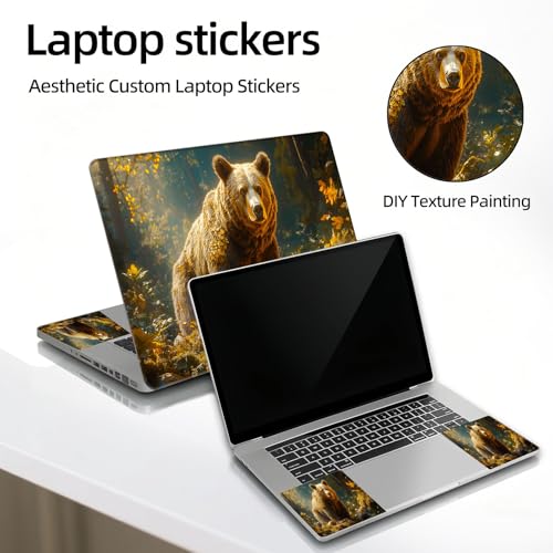 Universal Laptop Skin Sticker Decal, 12"-15.6" Aesthetic Vinyl Wrap by SFJAXYOV - Used condition - Image 4