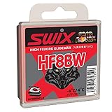 Swix HF08BWX-4 Cera Nova X High Fluoro Wax with BW Additive, Red, 40gm