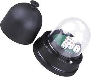 Toyvian Copo De Dados De Entretenimento Peneira Elétrica Copo De Dados Da Sorte Copo De Rolo De Dados Copo De Dados De Cobertura Completa Copo De Dados Anti-Saída Copo De Dados