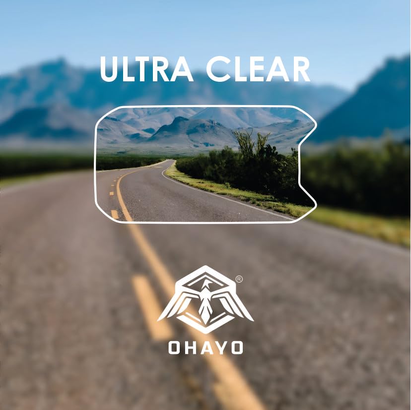 Image of OHAYO 2 Pack Display Screen Protector for TVS ORBITER EV Scooter 2025 Digital TFT Instrument Cluster | 9H Hard Coating | Military-Grade Scratch Resistant | HD Clear | Bubble-Free | Self-Healing | Easy Installation | Not Tempered, Flexible Screen Protection Film for Speedometer Display