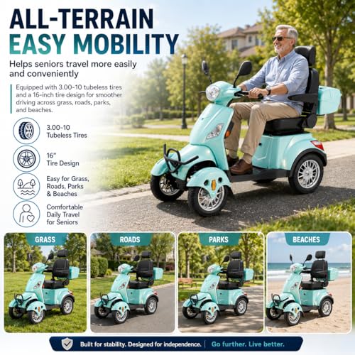 800W All Terrain Mobility Cart