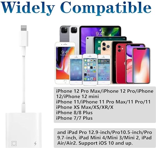 PAINICA Apple MFi認定2イン1 Lightning to Ethernetアダプター iPhone/iPad/iPod用 PAINICA-2in1RJ45 の商品画像 3