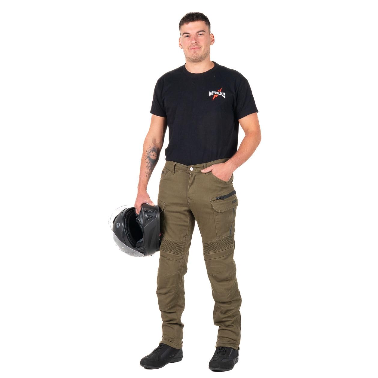Pantalon Moto WAYNE homme Homologué EN17092 A Toutes saisons S
