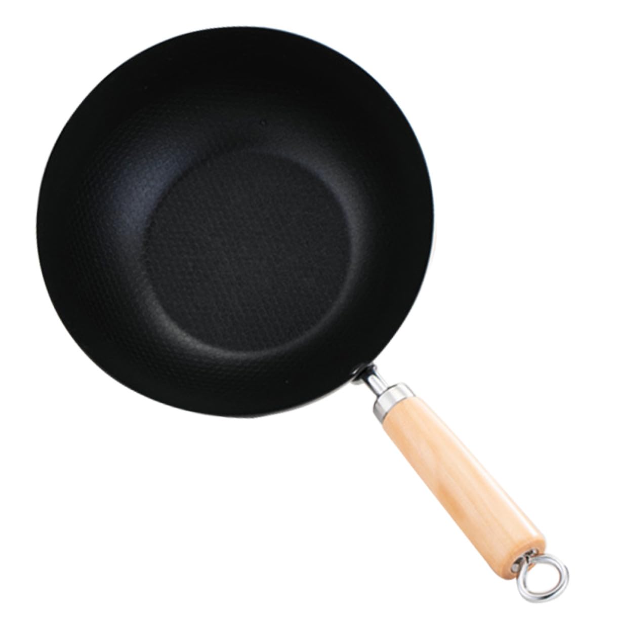 Kleiner Bratwok Aus Edelstahl 22cm Antihaftbeschichtete Alltagspfanne Für Induktionsherd Gasherd Elektroherd Kompakte Wok Pfanne Zum Braten Und Kochen Für 2 Personen