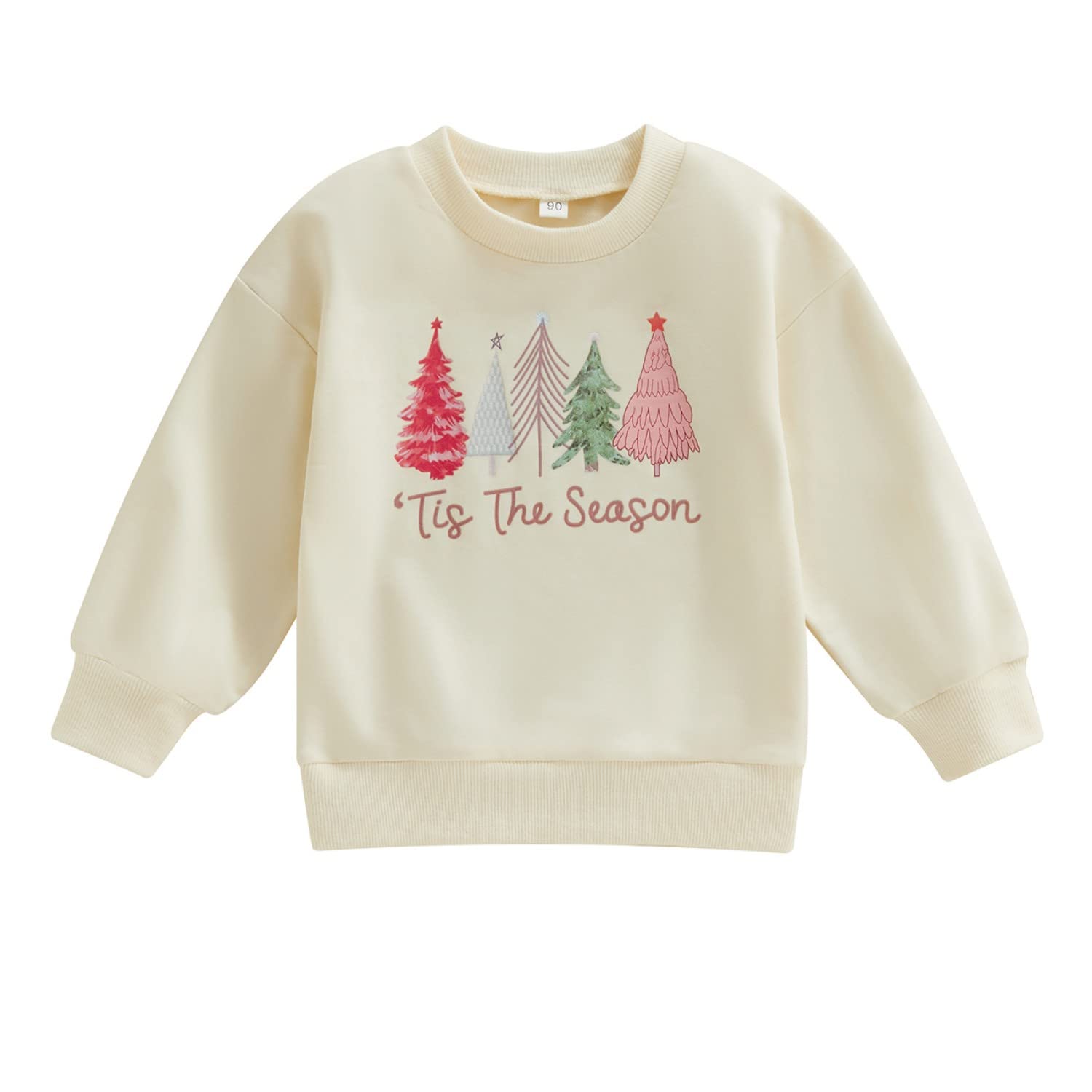 Baby Boy Girl Pumpkin Sweatshirt Tops Toddler Halloween Outfit Long Sleeve Crewneck Pullover Sweater Shirt Fall Clothes