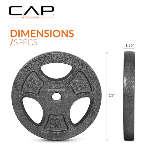Image of CAP Barbell Standard 1-Inch Grip Weight Plates