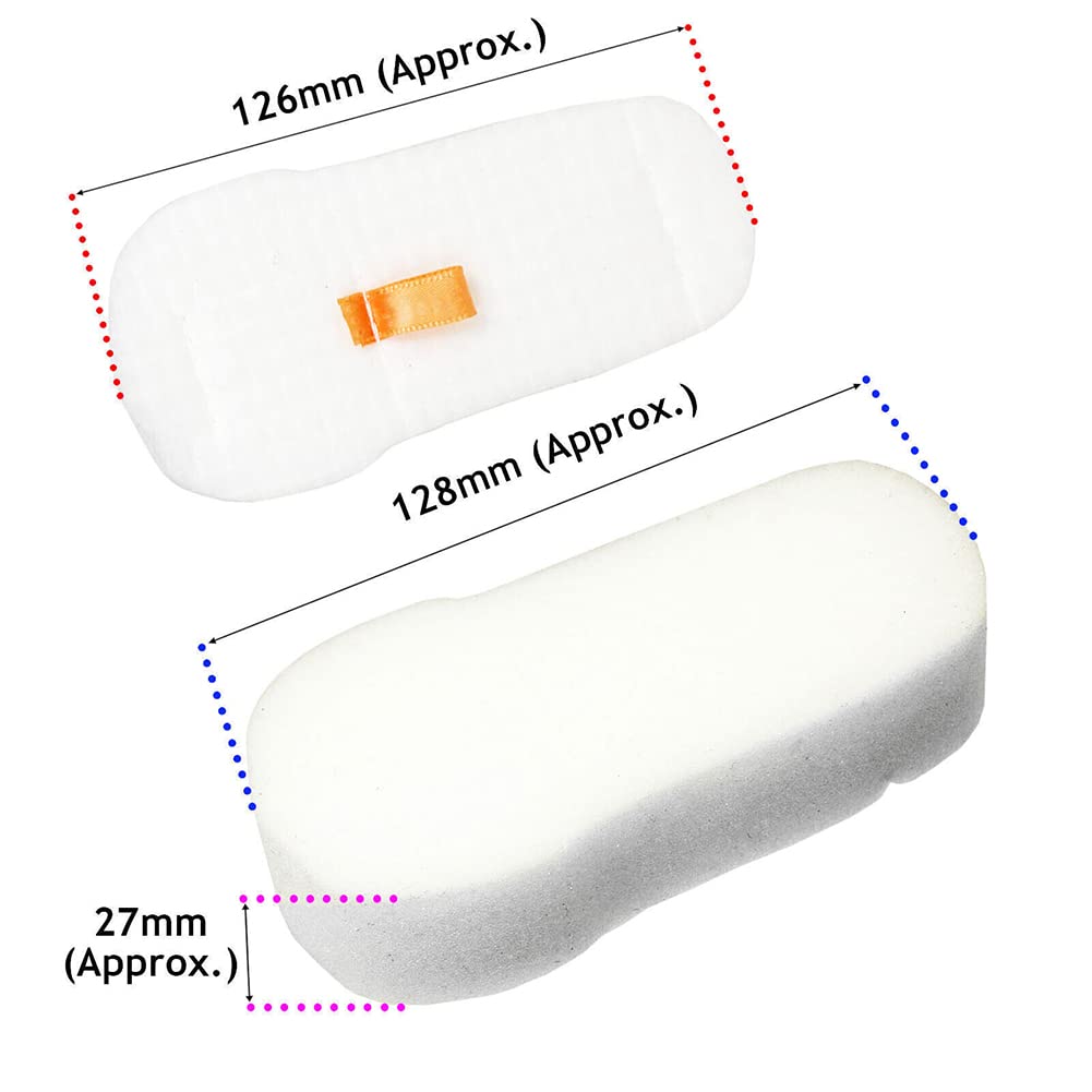 Set Filtri Per Aspirapolvere Shark HZ500 - Include Spazzola, Filtri Schiuma, Feltro E Post Motore - Foto 7