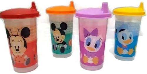 Tupperware - Juego de 4 vasos de campana con sellos de sorbo 105 oz