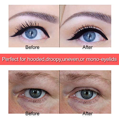 120Pairs Eye Tape Double Eyelid Tape Invisible Two-Side Eyelid Tape Stickers, Instant Eye Lift Without Surgery, Perfect for Hooded, Droopy, Uneven, or Mono-eyelids