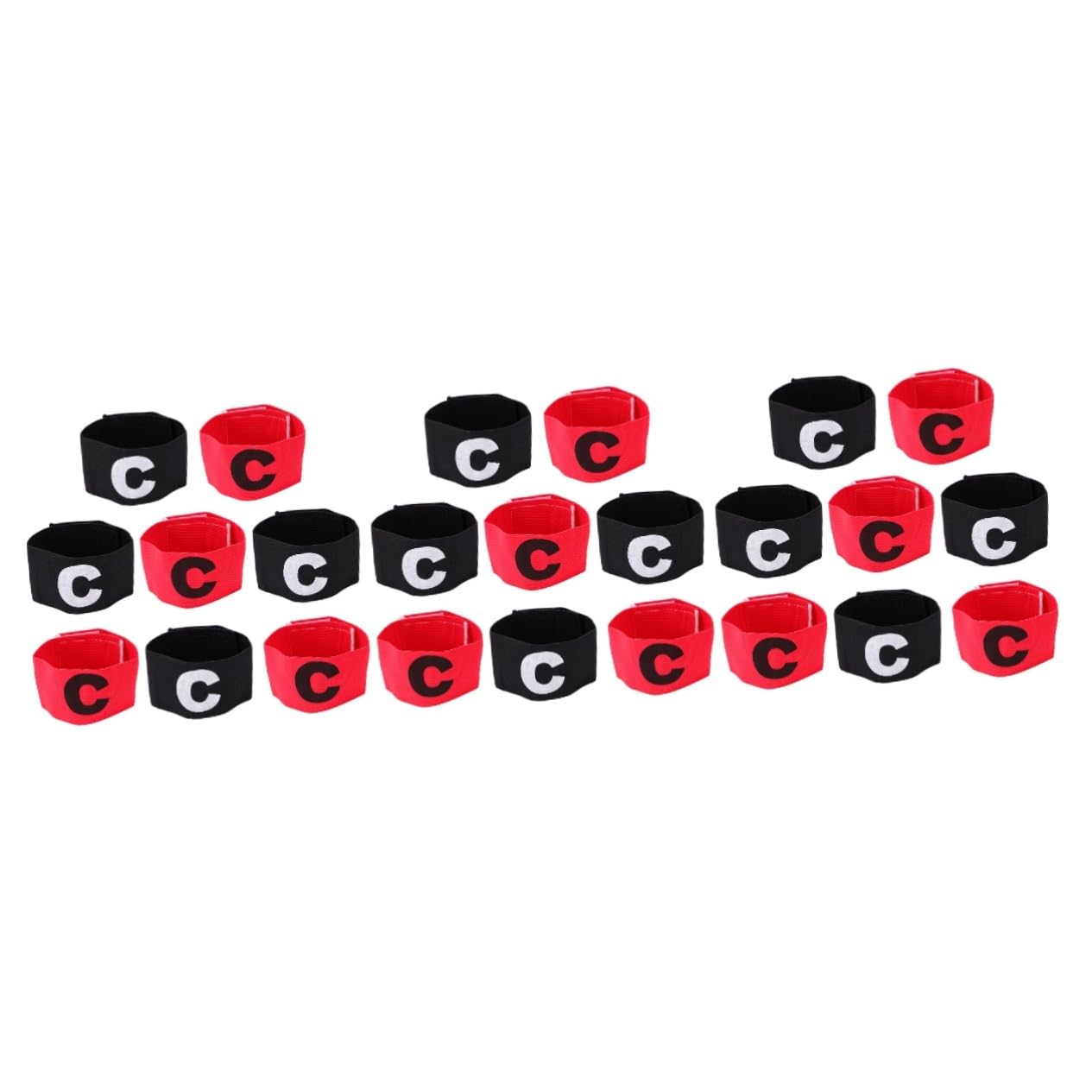 BESPORTBLE 16 Uds Bandas De Capitán De Portería Brazalete De Equipo De Fútbol Banda De Capitán De Fútbol Brazaletes De Fútbol De Baloncesto Banda De Brazo De Jugador De Fútbol Brazalete De