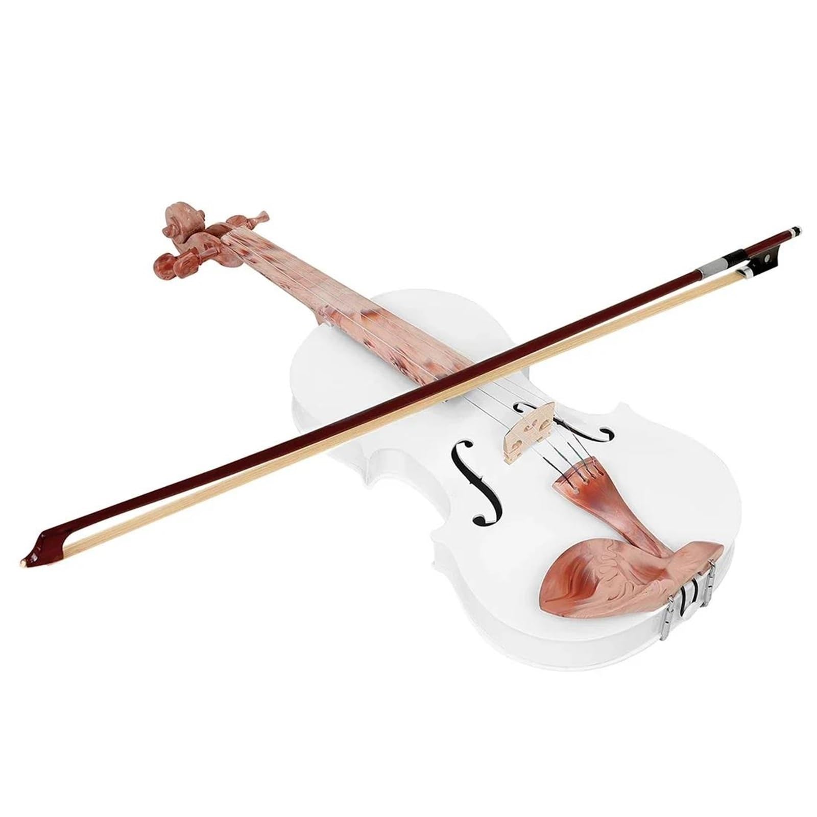 Violine 4/4 Violinen Profi Set Mit Hartschalenkoffer Bogen Stimmgerät Und Zusätzlichen Saiten Für Erwachsene Anfänger(Type1)