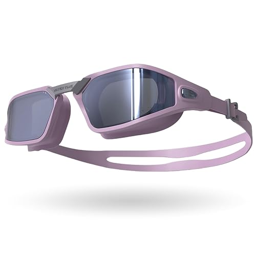 Adult Swim Goggles Anti-Fog REVO Mirrored Lens No Leak UV