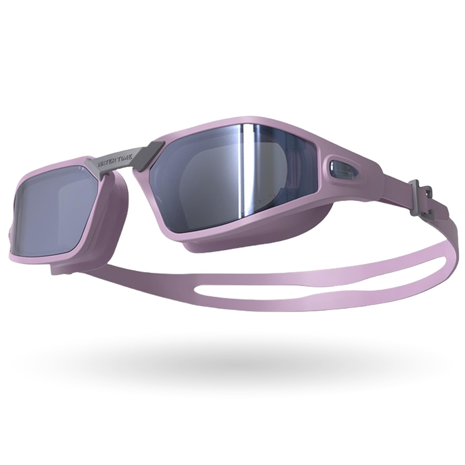 WATER TIME Polarized Swimming Goggles for unisex Women Men Boys & Grils 100% Anti-fog and Anti-Uv Fashion Goggles (Purple)