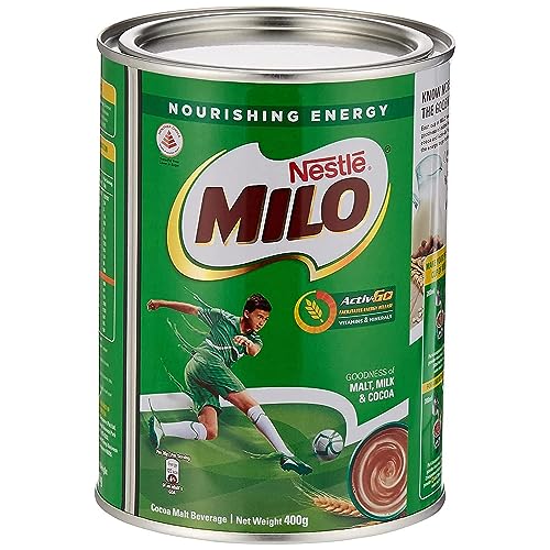 Milo Bebida instantânea de chocolate (África) embalagem de 1 x 400 g 400 g