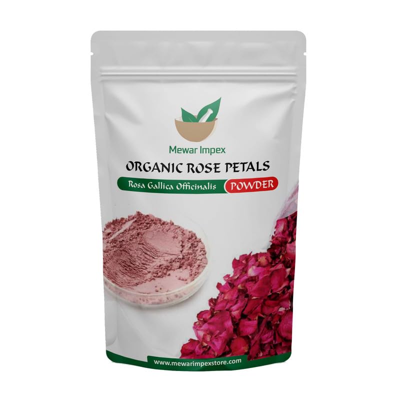Mewar Impex Double Filtered Rose Petal Powder 900 Gm For Skin, Face Pack Mask For Fairness, Tanning & Glowing Skin-picture-46