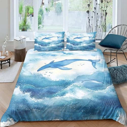 Housse de couette pastèque 3D microfibre hypoallergique parure de lit double