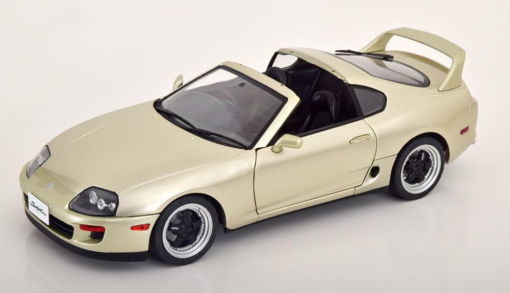 Amazon | solido 1/18 Toyota Supra MK4 Targa 1998 ゴールド ミニカー