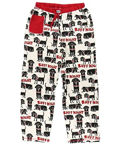 Lazy One Pajamas For Women, Cute Pajama Pants And Top Separates, Dog, Black Lab, Animal, Rough Night #TOP2