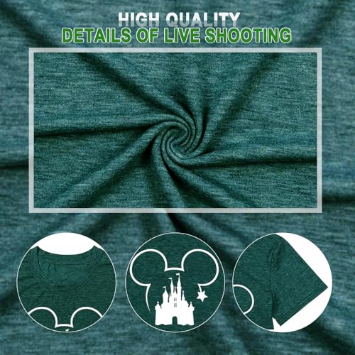 Magical Shirt for Women Magic Kingdom Tshirt Castle Graphic Tee Family Vacation Short Sleeve Tops Summer Casual Tops4