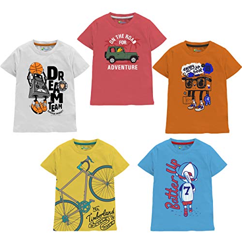 Image of Real Basics Boy's Regular Tshirt(Real