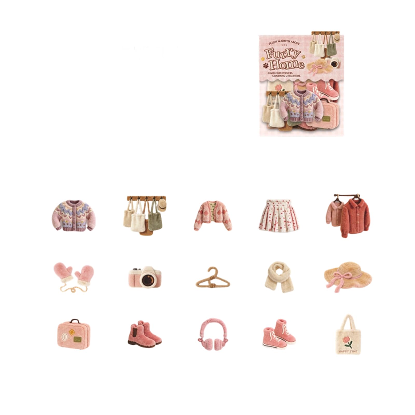 Aesthetic Decorative Stickers for Scrapbooking and Card Making Art Artistic Decorative Sticker