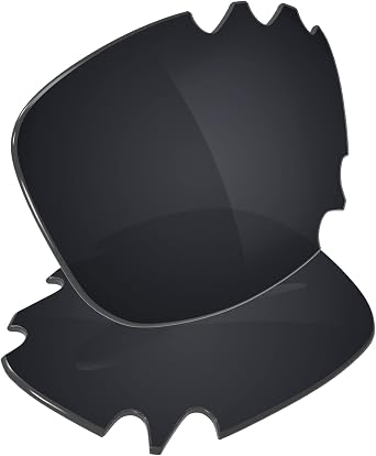 Galvanic Replacement Lenses for Oakley Jawbone Vented | Racing Jacket Vented sunglass - Black Polarized