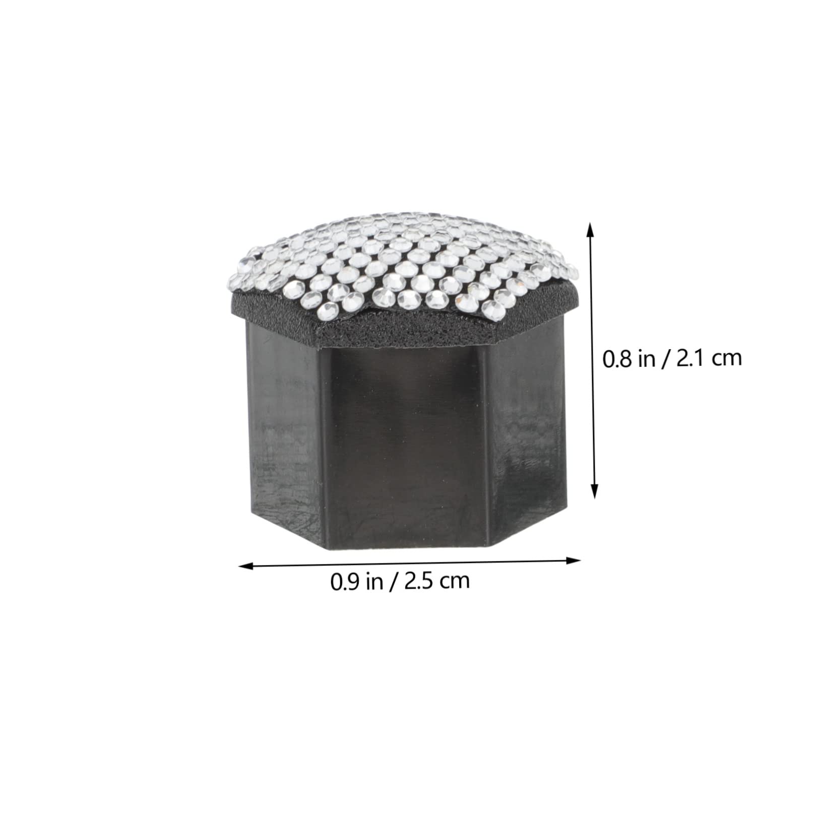 ULTECHNOVO 80pièces Couvre-écrous De Roue Strass Lot de Accessoires Décoratifs pour Jantes De Voiture Anti Installation Facile Et Élégante