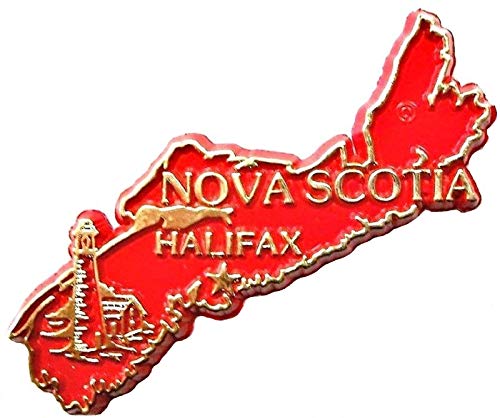 Imán decorativo de frigorífico Nova Scotia Halifax miniatura 1