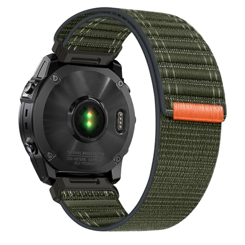 Correa deportiva de nylon para relojes Garmin 26mm miniatura 1