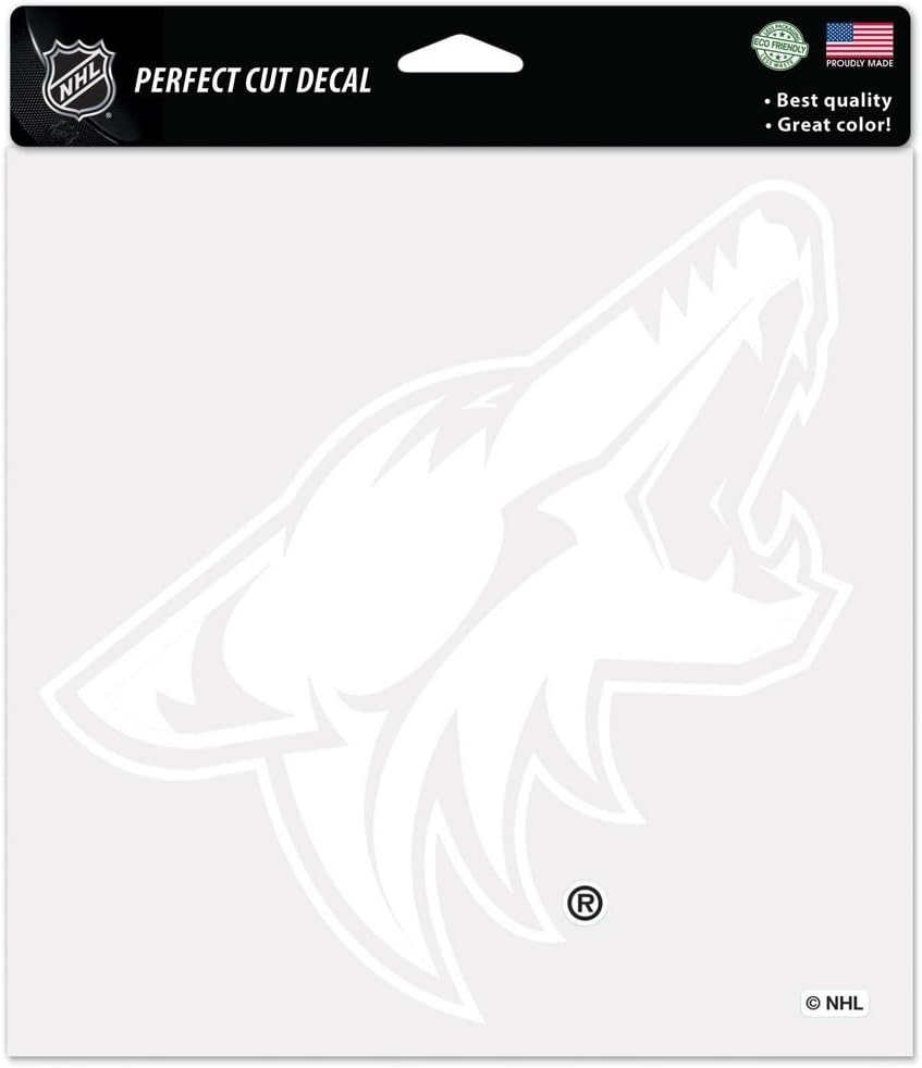 NHL Arizona Coyotes WCR29564014 Perfect Cut Decals, 8" x 8"