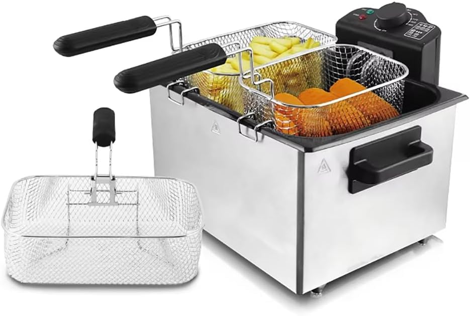 Friteuse électrique acier inoxydable pour réussir vos cuissons sans brûler l'huile