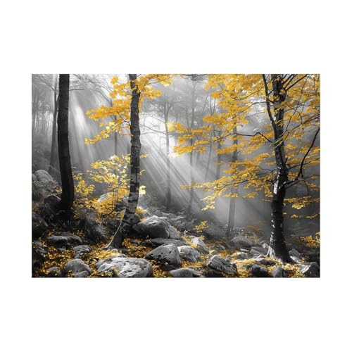 Toile imprimée de paysage contemporain, une décoration murale moderne et raffinée
