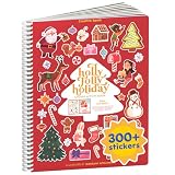 Toddler Sticker Book, Santa Christmas Activity Book