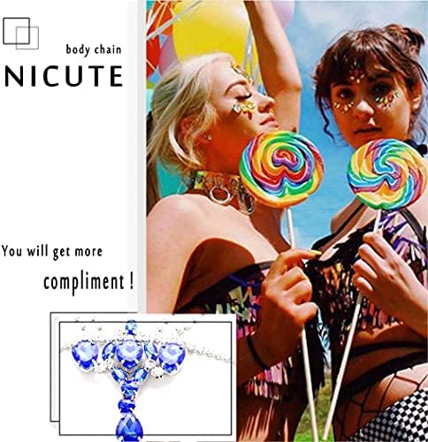 Nicute Gold Physique Chain with Necklace Layered Bra Chains Summer time Seaside Physique Jewellery for Ladies and Ladies 7 51dilqR6NGL. AC