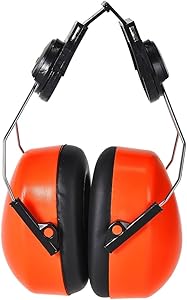 Portwest Endurance HV Noise Cancelling Shell, Colour: Orange, PS47ORR