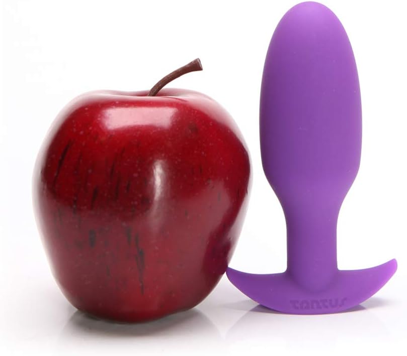 Tantus Sex/Adult Toys Ryder Butt Plugs - 100% Ultra-Premium Satin Finish Flexible Silicone Anal Safe for Men, Women, LGBTQ, Couples - Lilac