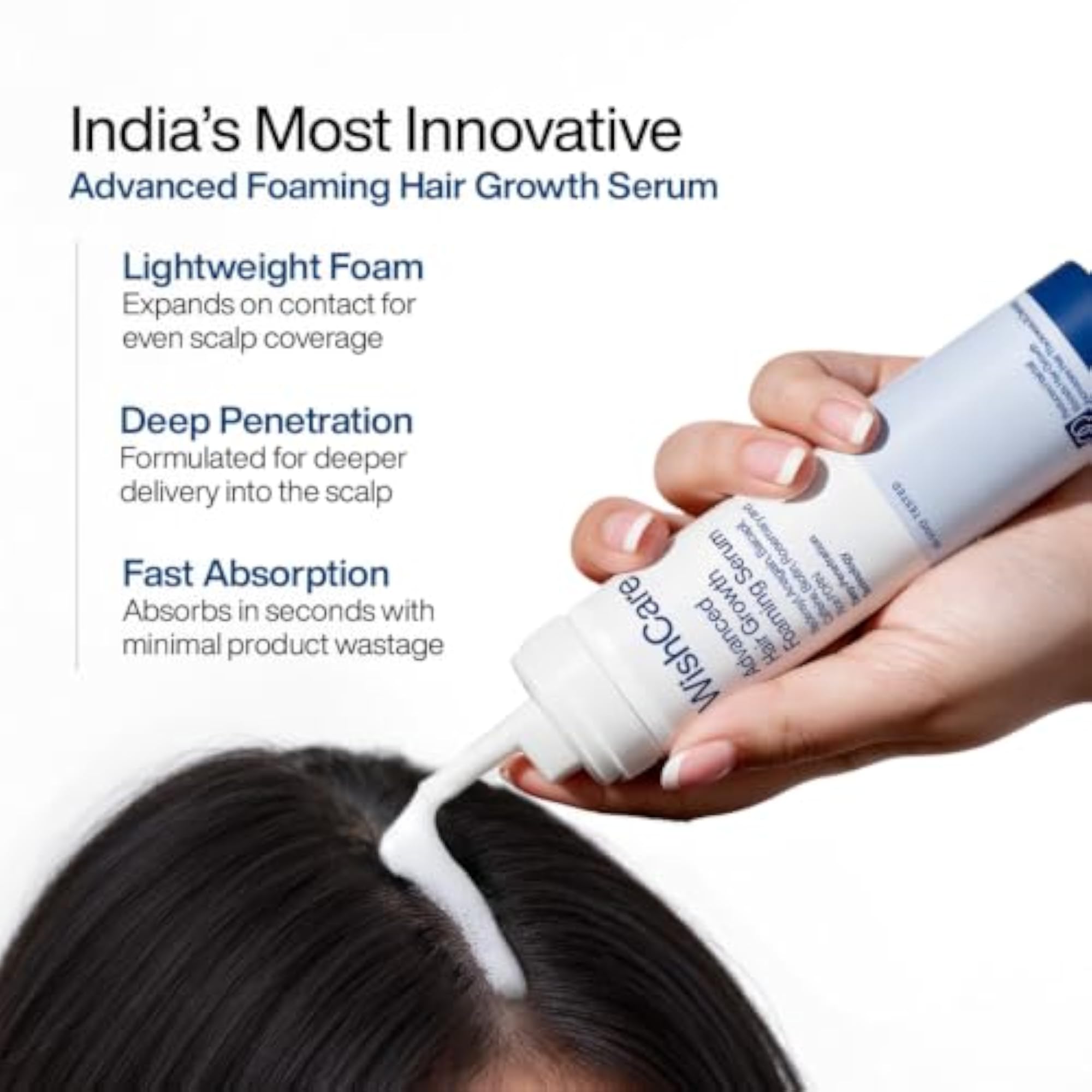 Advanced Foaming Hair Growth Serum For Scalp