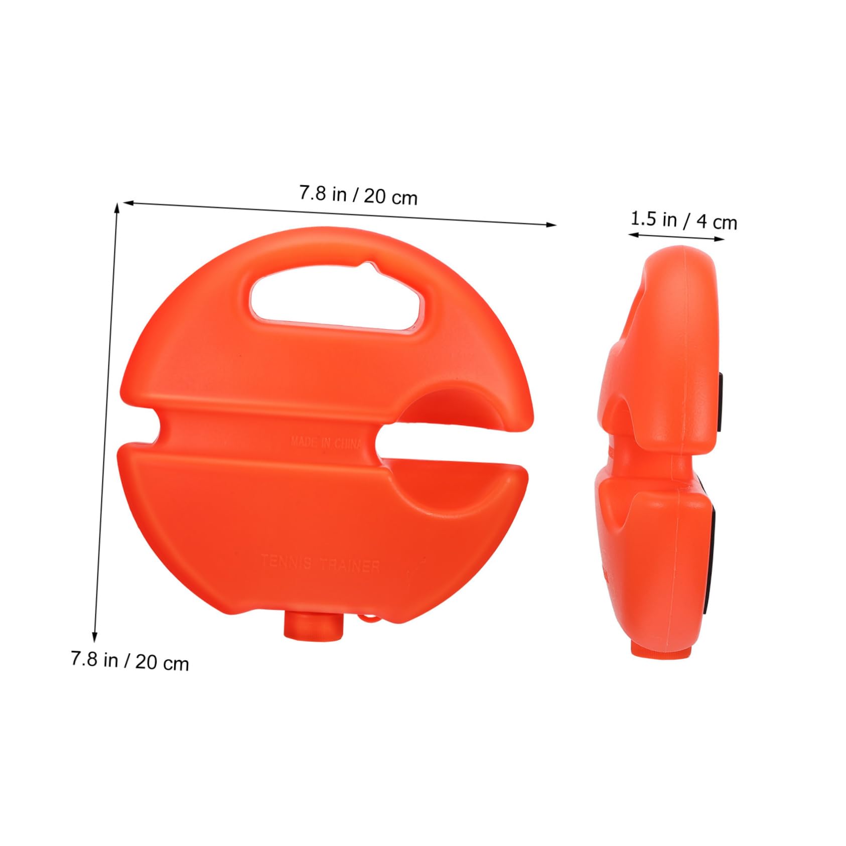 Toyvian Tennis Serving Trainer Rebound Ball for Solo Practice Enhance Skills Portable Training Tool